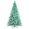 7.5ft. Pre-Lit Alexa Enabled Flocked Mountain Fir Artificial Christmas Tree, Multicolor LED Lights